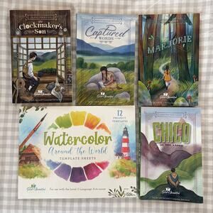 The Good and the Beautiful Language Arts Level 5 Watercolor & Book Set